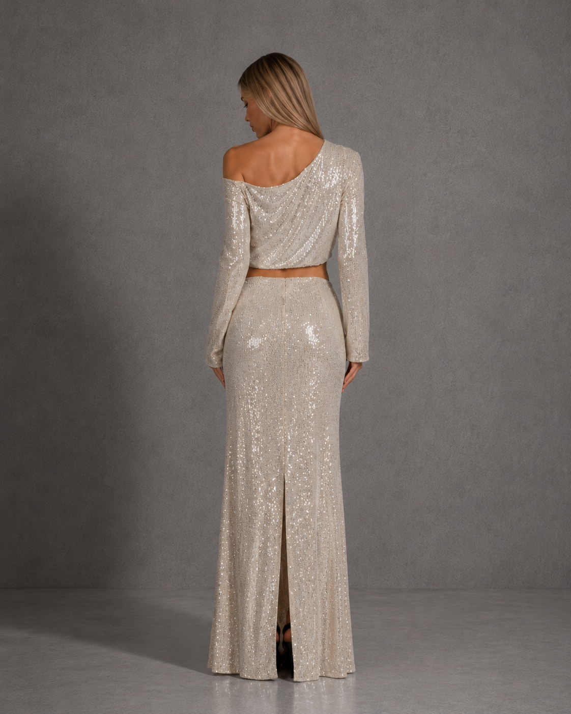 Set Lentejuelas Champagne
