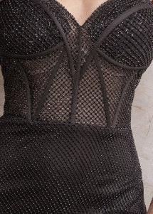 Vestido Stone Netting