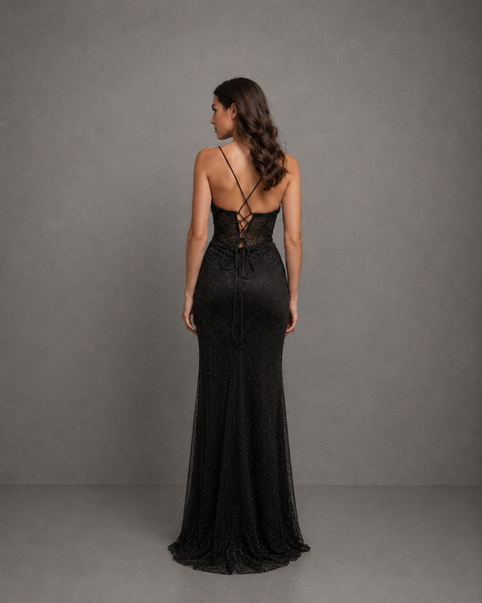 Vestido Stone Netting