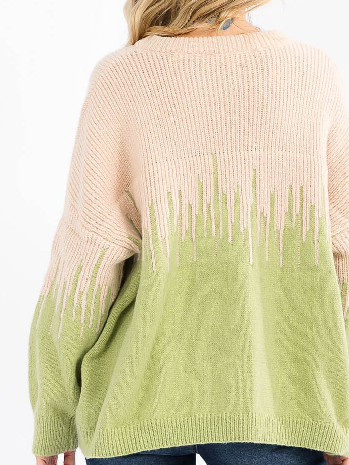 Sweater Color Block