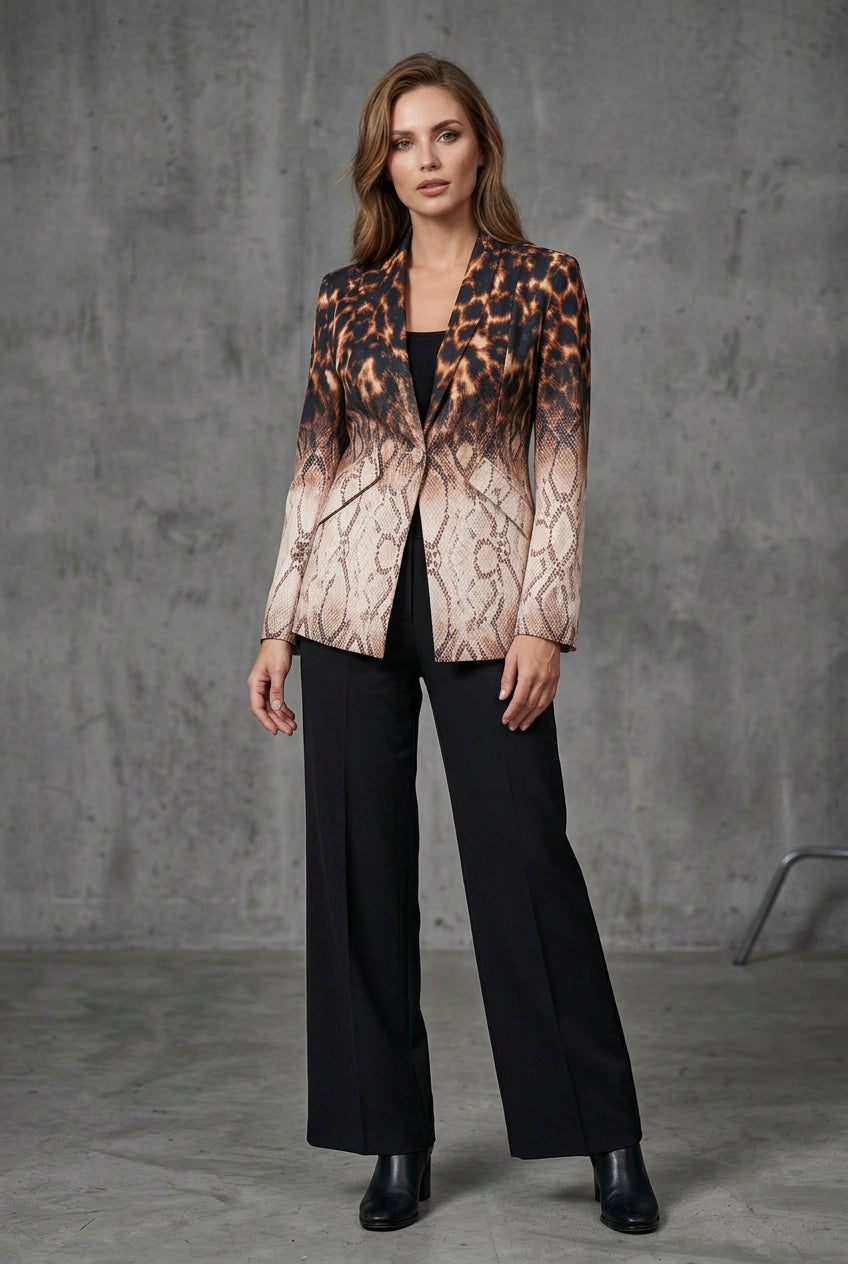 Blazer Animal Print