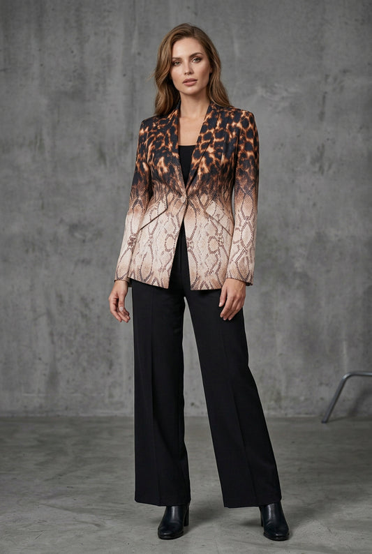 Blazer Animal Print