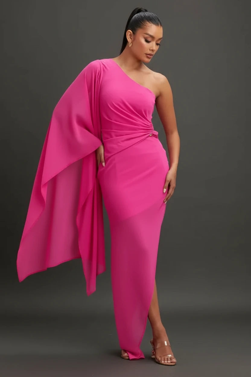 Vestido Largo Gold Accent One S Dress