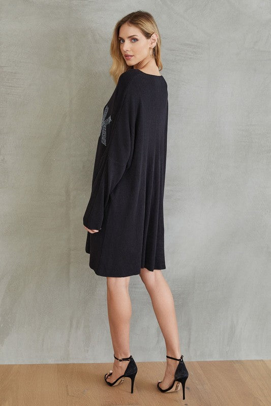 Sweater Dress Rock & Roll