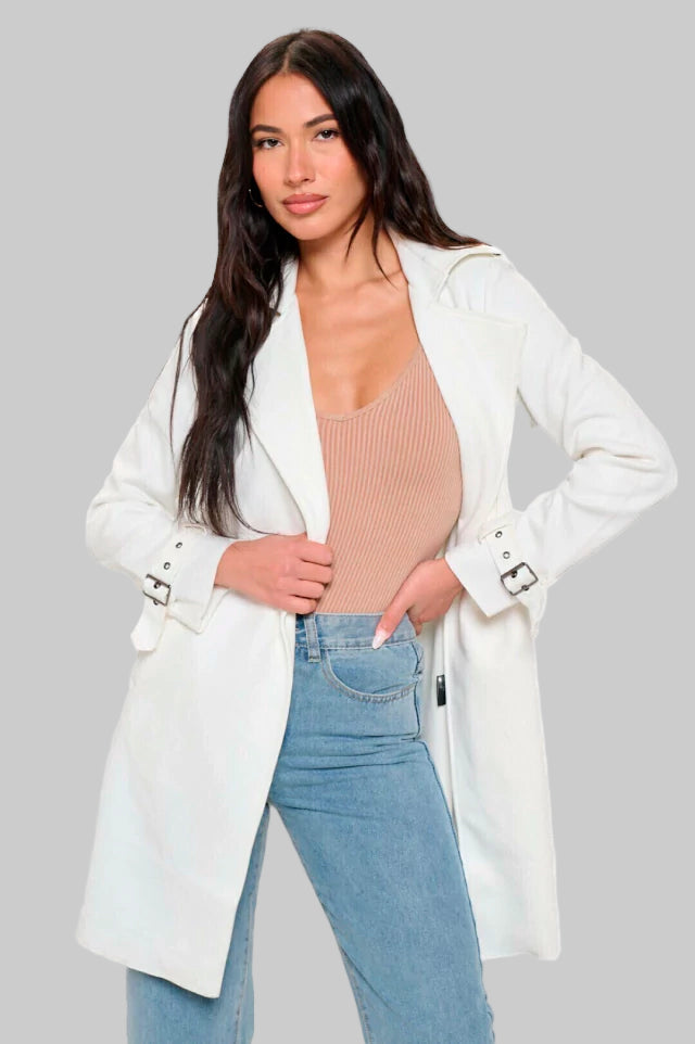 Trench Long Butter Soft Vegan Leather