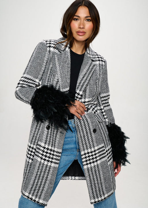 Tapado Monochrome Masquerade  Blazer