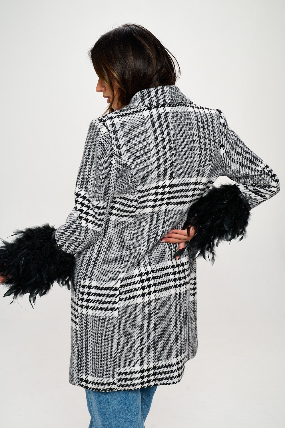 Tapado Monochrome Masquerade  Blazer