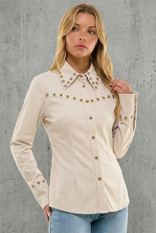 PRE ORDER Camisa Tachas