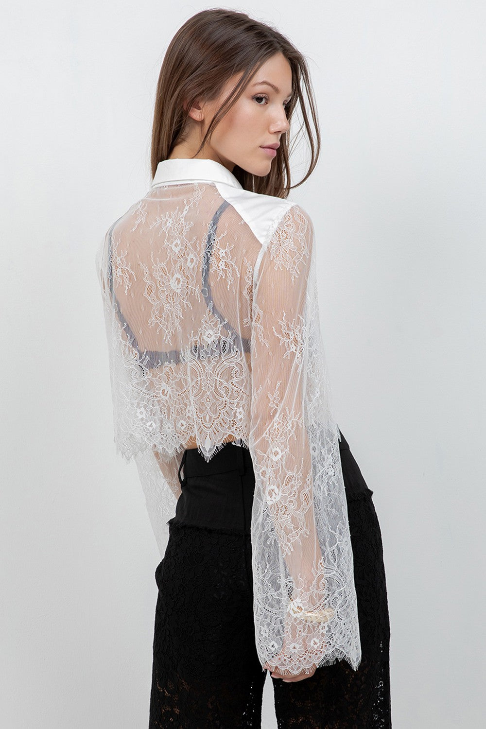 Camisa Lace Bodice
