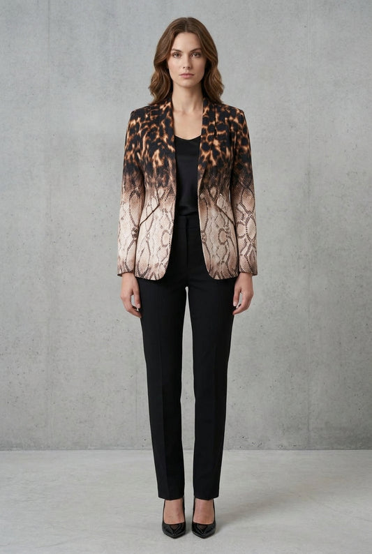 Blazer Animal Print