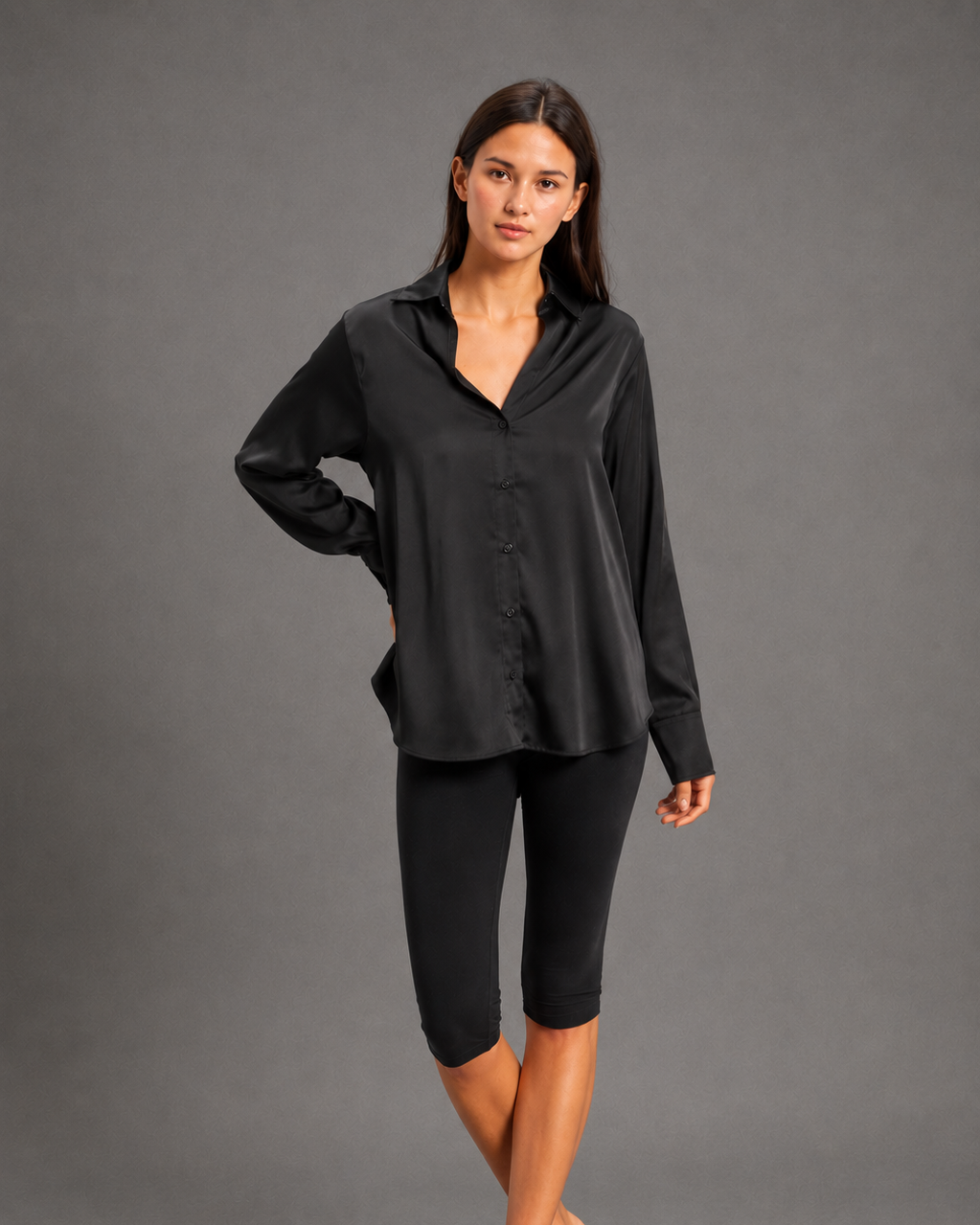 Camisa Satin