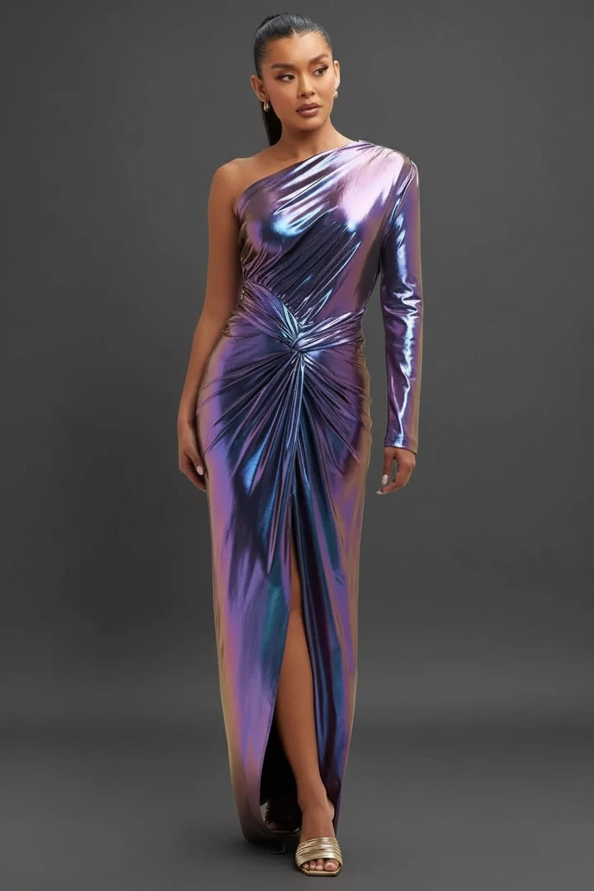 Vestido Largo Liquid One S Jersey Maxi Dress