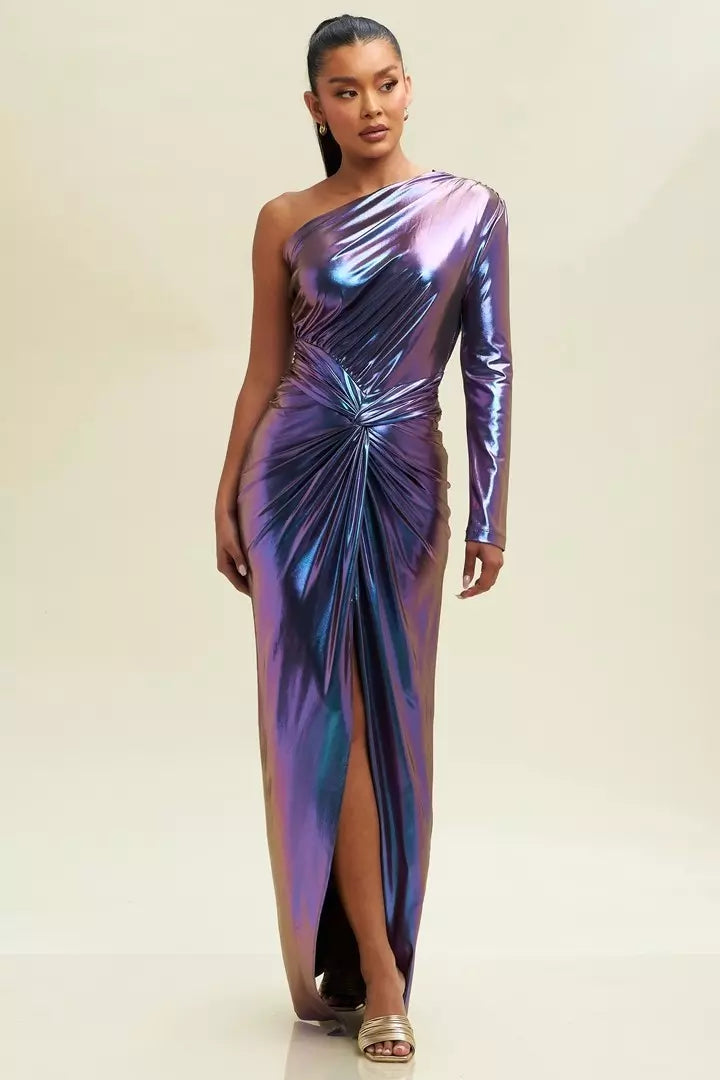 Vestido Largo Liquid One S Jersey Maxi Dress