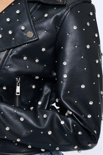 Campera Starlight Studded Moto Jacket