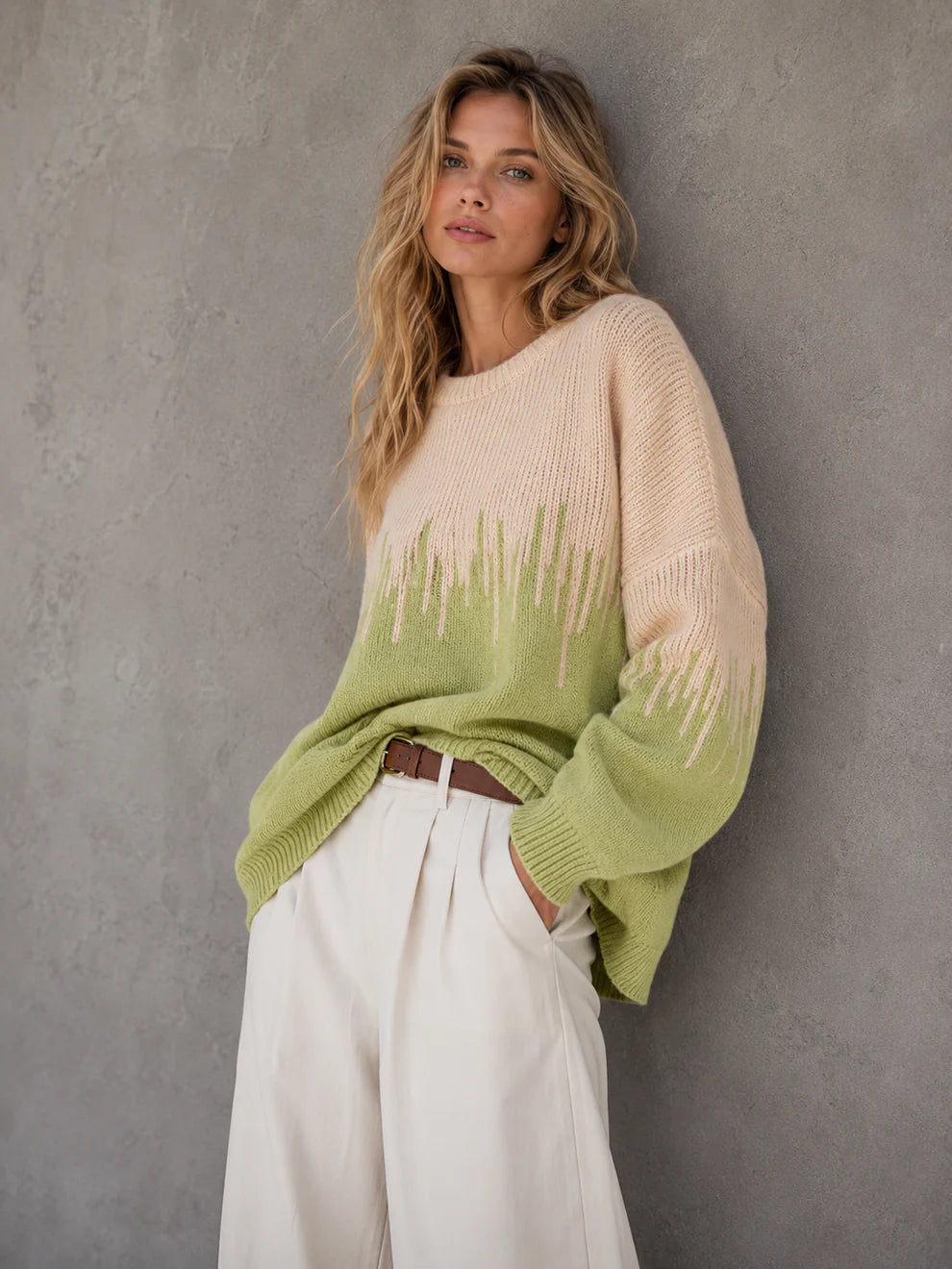 Sweater Color Block