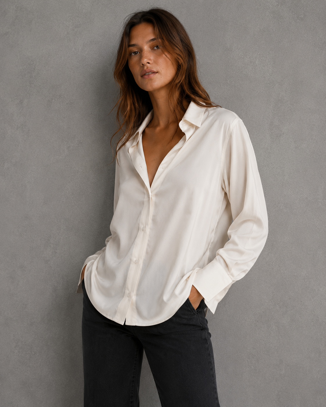 Camisa Satin