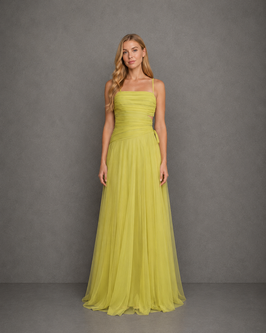 Vestido Largo de Fiesta Cut Out Maxi Dress