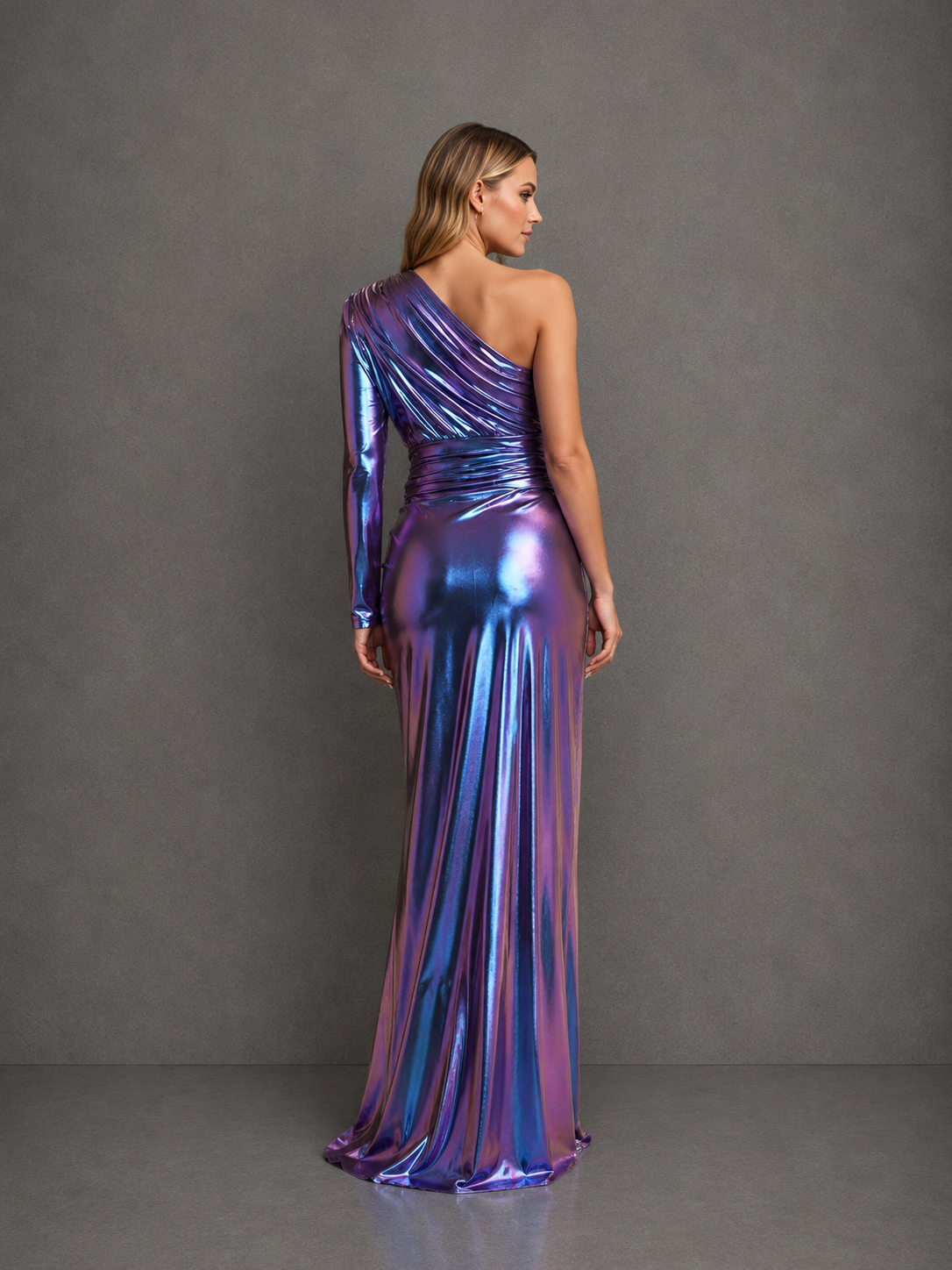 Vestido Largo Liquid One S Jersey Maxi Dress