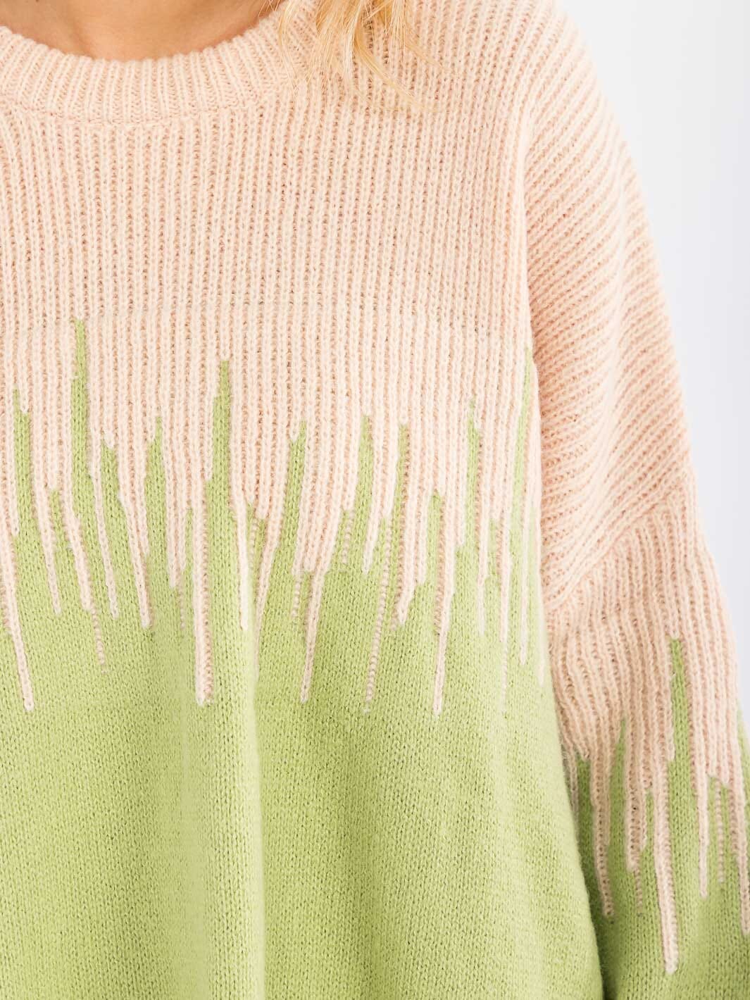 Sweater Color Block