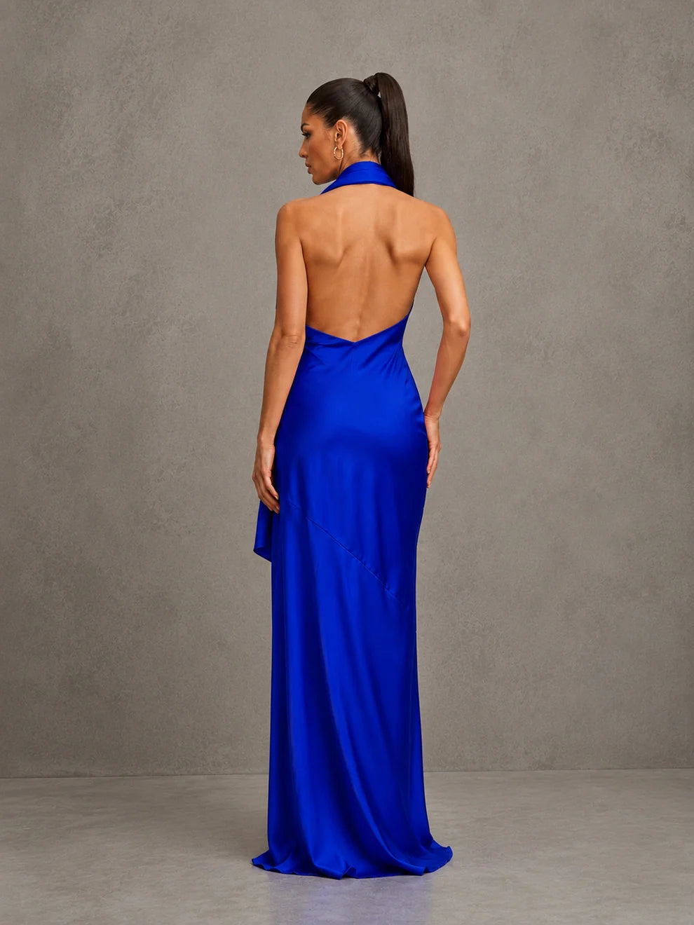 Vestido Satin Drape One