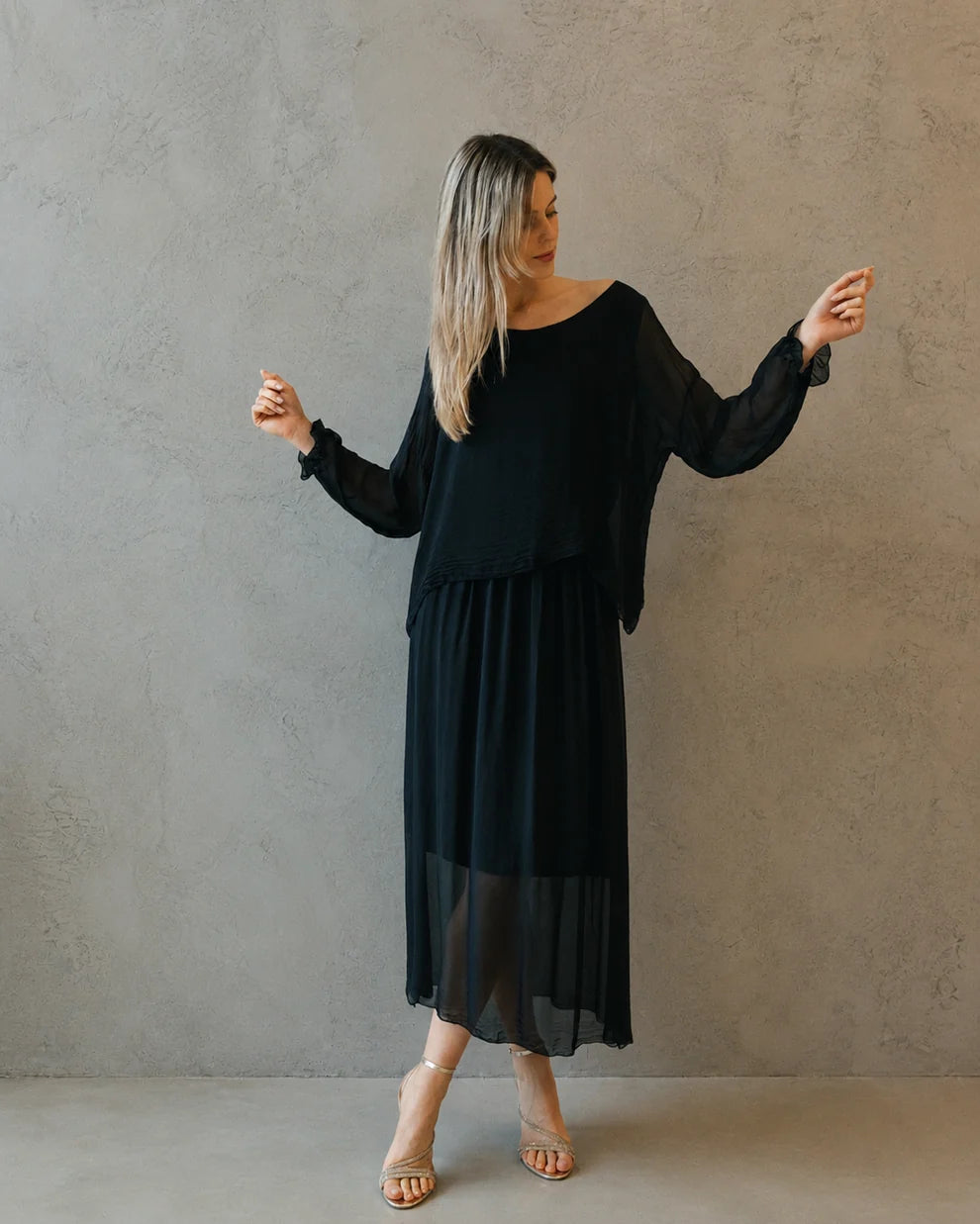 Vestido Overlapped