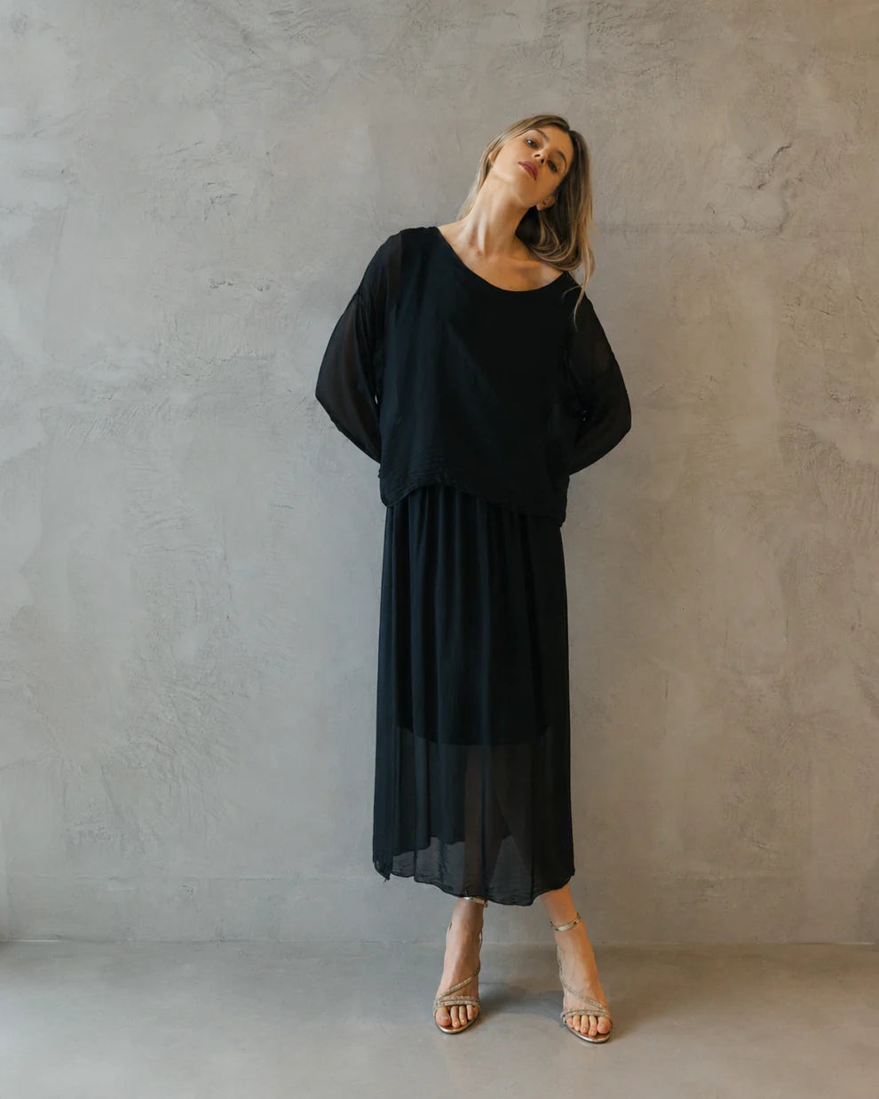 Vestido Overlapped