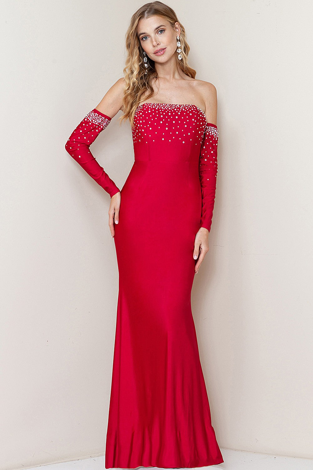 vestido largo de fiesta