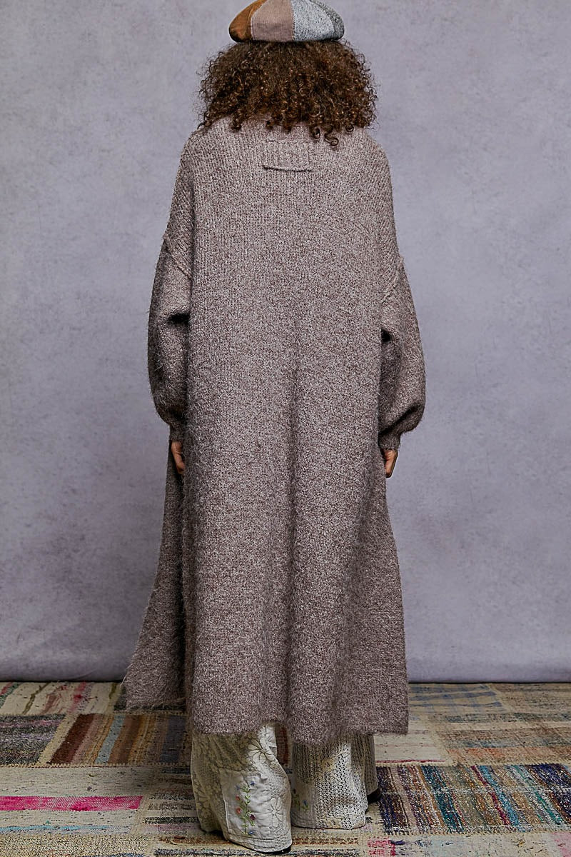 CARDIGAN ASH CHOCO