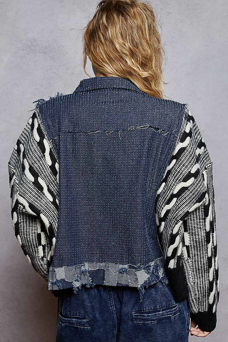 JACKET DENIM BLACK