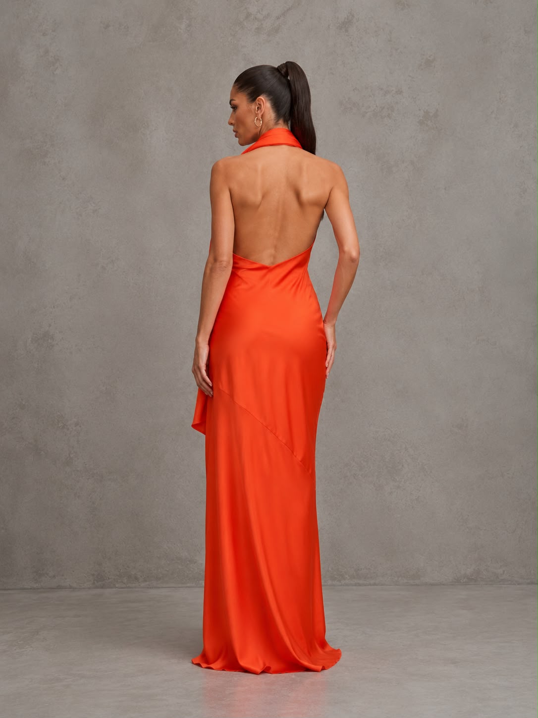Vestido Satin Drape One
