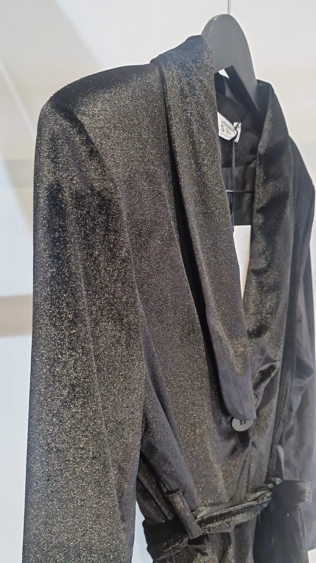 Blazer One Button Velvet