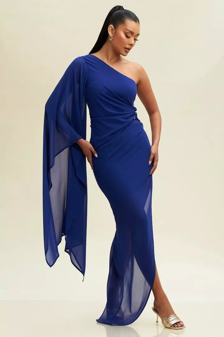 Vestido Largo Gold Accent One S Dress