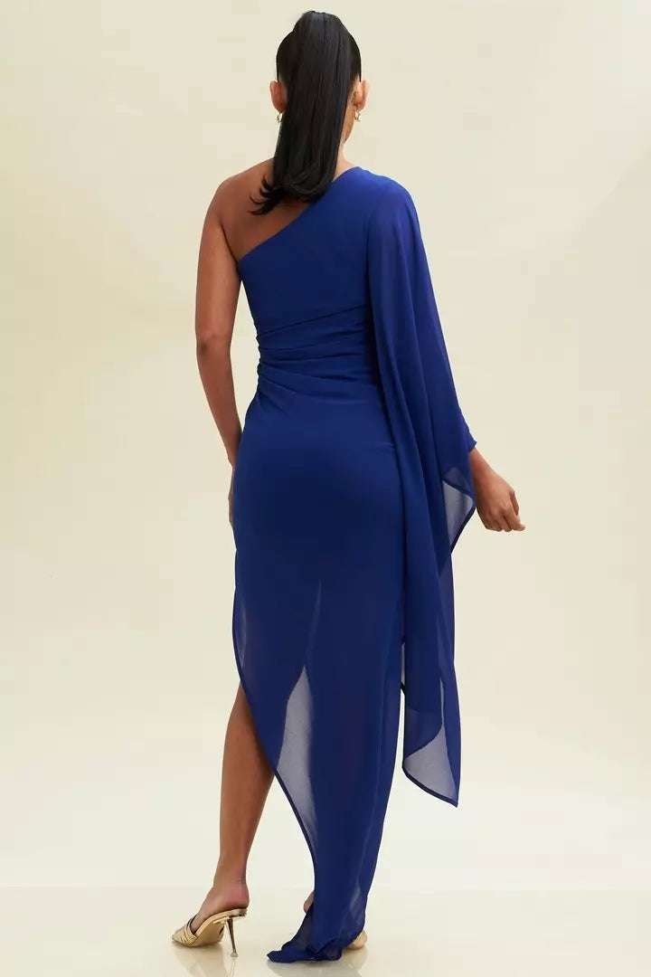 Vestido Largo Gold Accent One S Dress